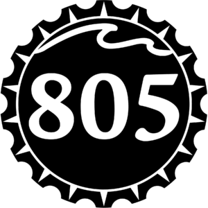 805 Bottlecap Vinyl Decal