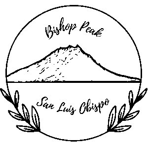 Bishop Peak San Luis Obispo Vinyl Decal