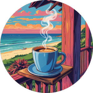 Coffee with an Ocean View