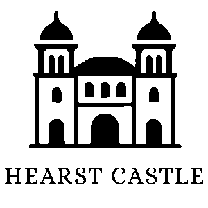 Hearst Castle Twin Towers Vinyl Decal