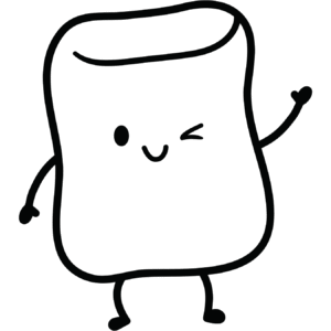 Marshmallow Guy Vinyl Decal