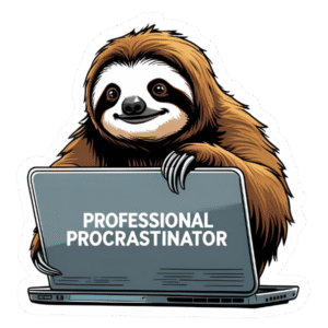 Procrastinating Sloth