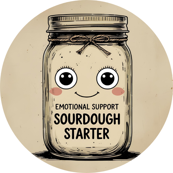 Emotional Support Sourdough Starter